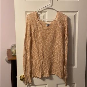 Roxy light pink thin sweater